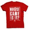 RED WHOSE GAME TEE