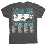 BLINK 182 CHARCOAL TEE