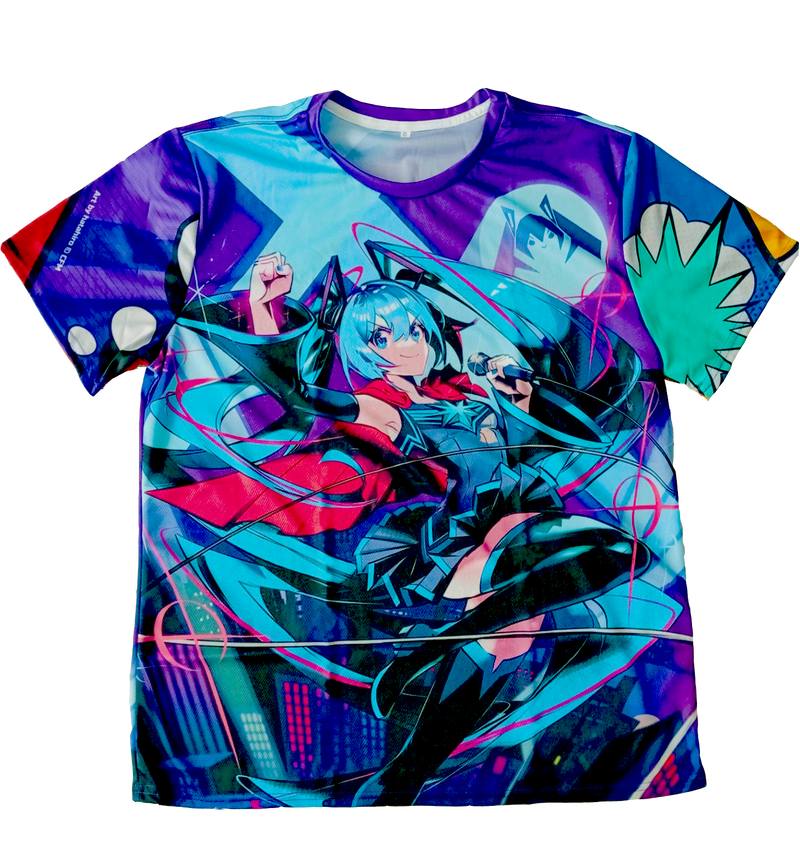 HATSUNE MIKU SUPERHERO Fullgraphic T-shirt