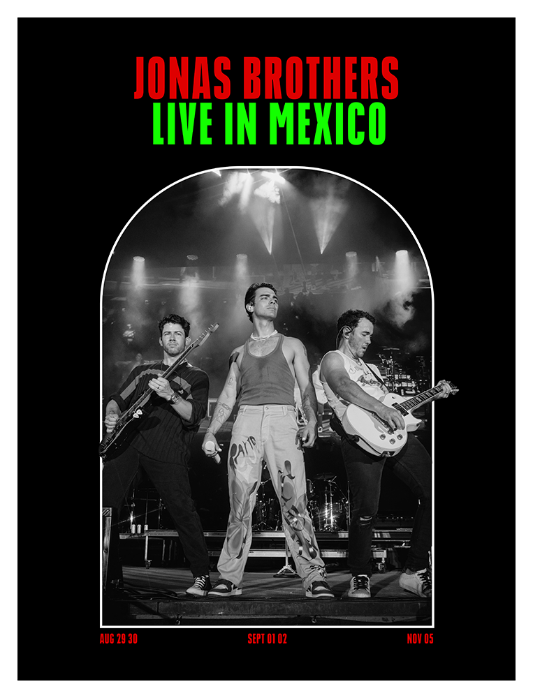 Poster Jonas Brothers Tour 2022