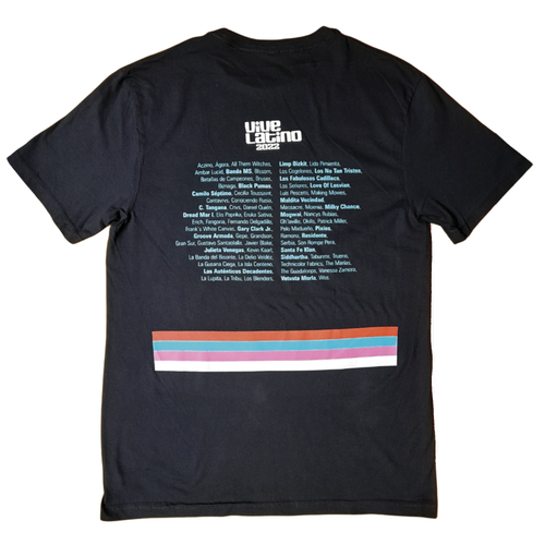 Playera Vive Latino 2022 Cartel