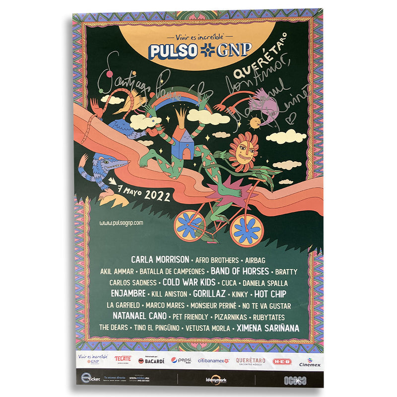 Poster couché autografiado Monsieur Periné
